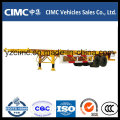 Cimc 3 Ejes 40ton Esqueleto Remolque Contenedor